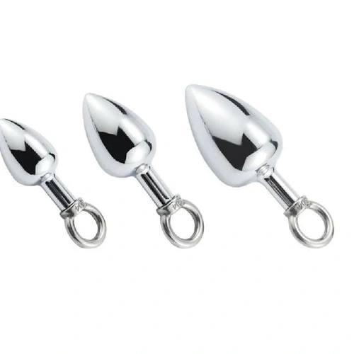 Set Anal Ring DiscreetChoice Cock with 4663 Hook Steel Stainless 1205